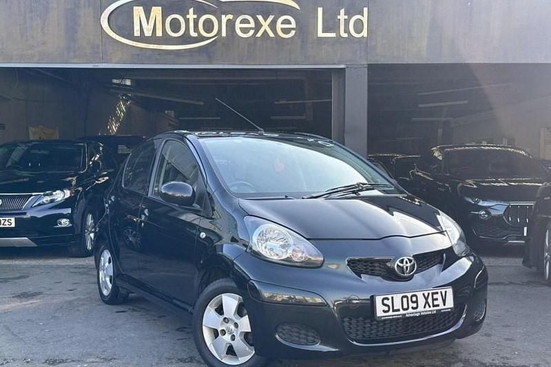 Black Used 2009 Toyota Aygo Hatchback | £2,195 (Good price) - Image 1/1