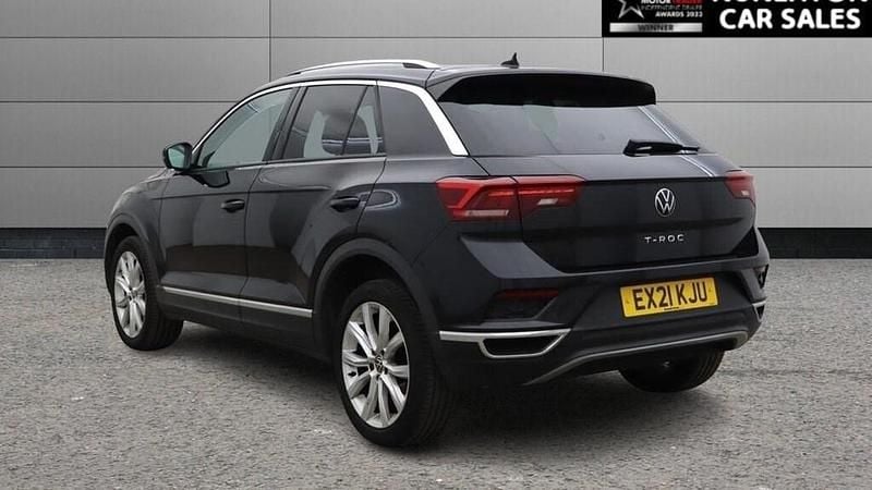 Used VW T-Roc SEL 150 HP (110 kW) 2021 Black SUV
