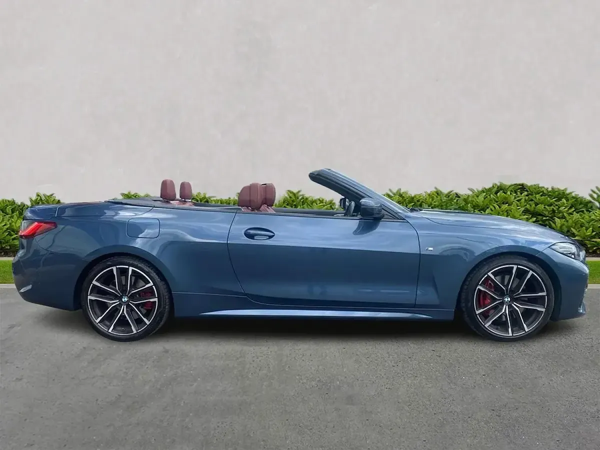 Used BMW 420 M Sport 184 HP (135 kW) 2022 Blue Cabriolet