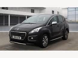 Black Used 2014 Peugeot 3008 Active Hatchback | £2,375 (Good price) - Image 1/4