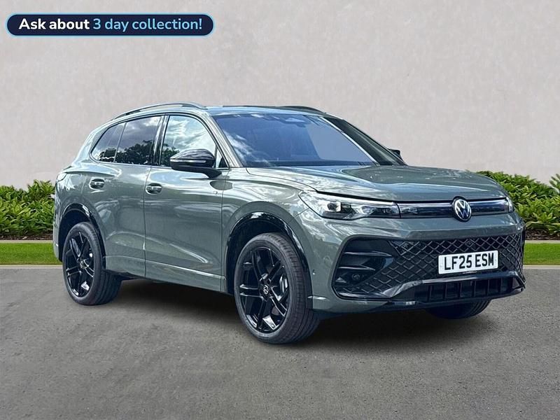 Green Used 2025 VW Tiguan R-line SUV | £44,860 - Image 1/4