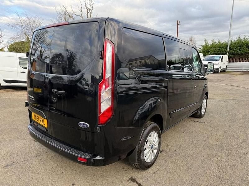 Used Ford Transit Custom Limited 130 HP (95 kW) 2021 Black Van