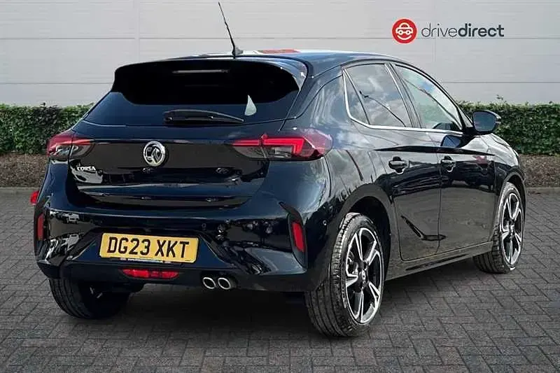 Used Vauxhall Corsa Ultimate 130 HP (95 kW) 2023 Black Hatchback