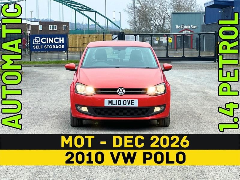 Used VW Polo SE 85 HP (62 kW) 2010 Red Hatchback