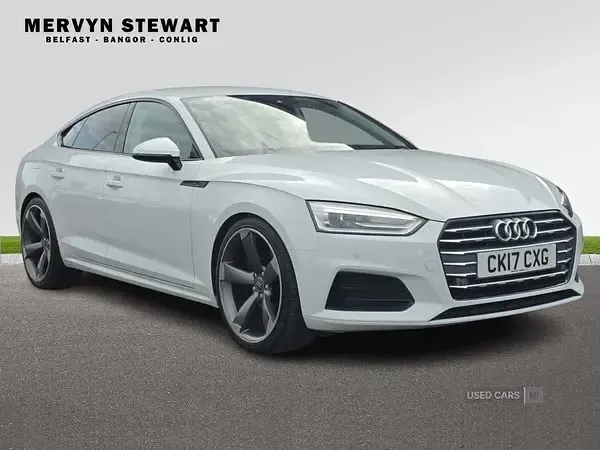 Begagnad Audi A5 Sport 2017 Vit Sportkupé