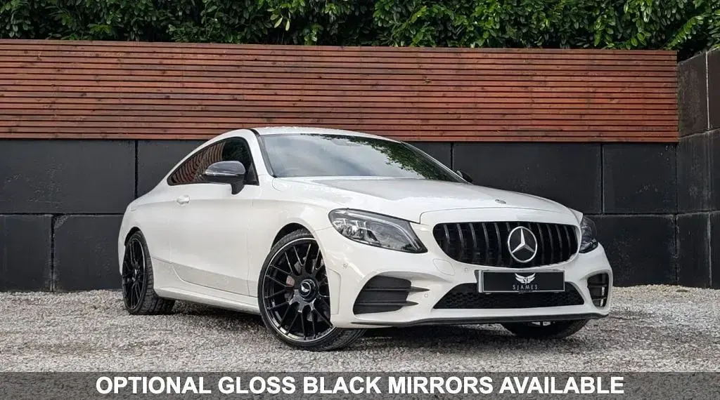Used Mercedes C200 AMG Line Premium 2021 White Coupe