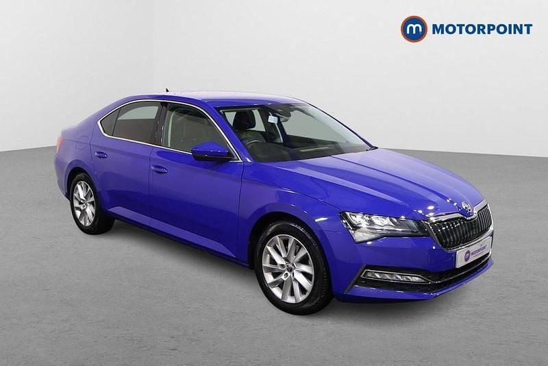 Used Skoda Superb SE Technology 2023 Blue Hatchback