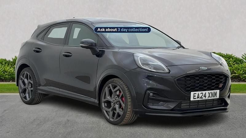Black Used 2024 Ford Puma ST SUV | £22,999 (A bit pricey) - Image 1/4