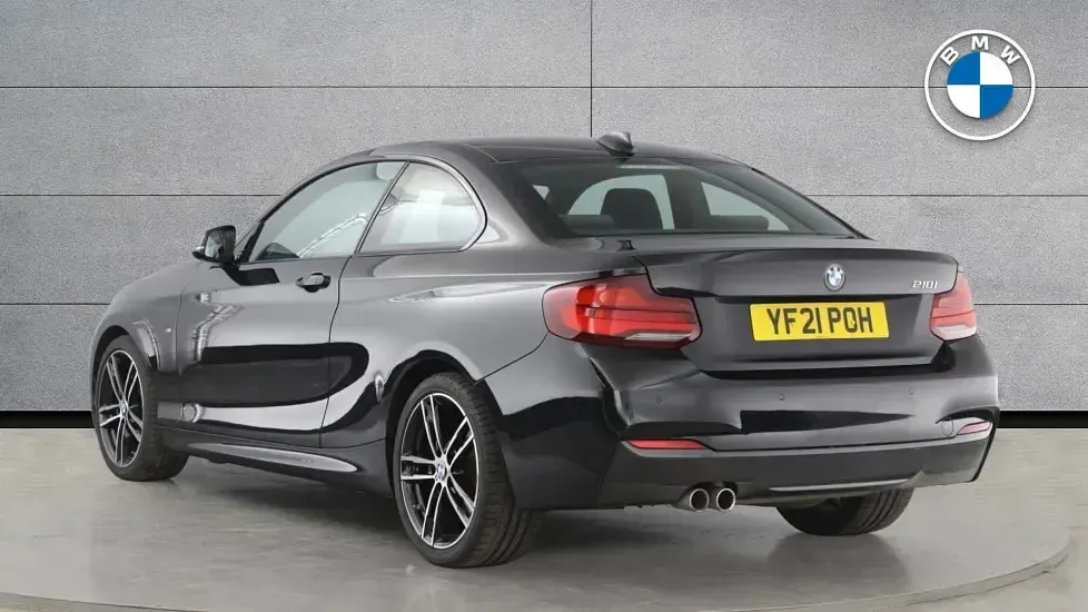 Used BMW 218 M Sport 136 HP (100 kW) 2021 Black Coupe