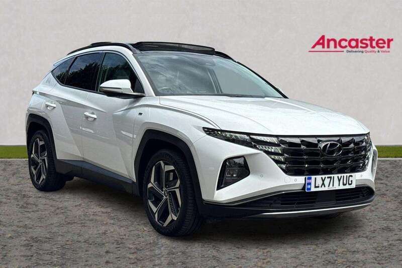 White Used 2021 Hyundai Tucson Ultimate SUV | £24,999 (Expensive) - Image 1/4