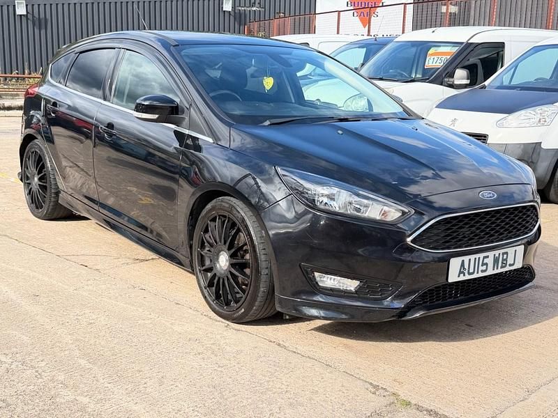 Used Ford Focus Zetec 2015 Black Hatchback