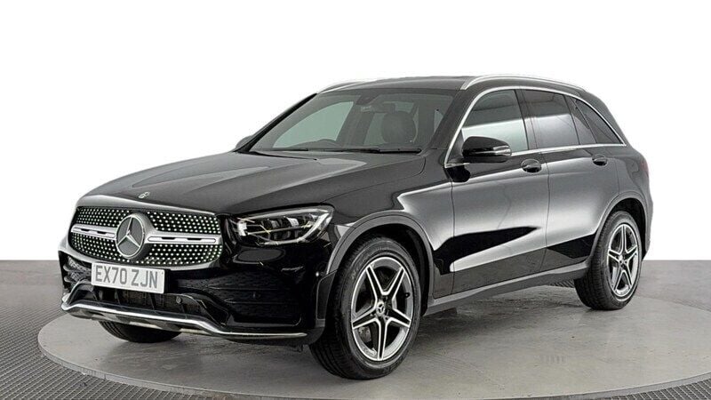 Black Used 2020 Mercedes GLC300e AMG line SUV | £25,620 (Super price) - Image 1/4