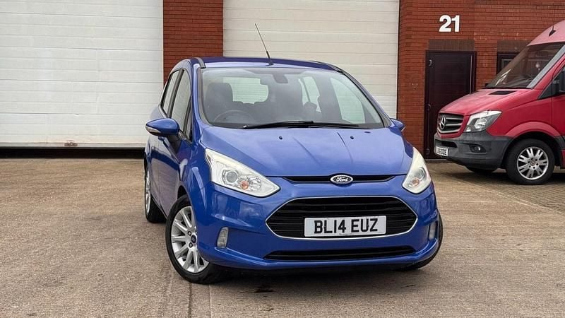 Used Ford B-MAX Titanium 100 HP (73 kW) 2014 Blue MPV