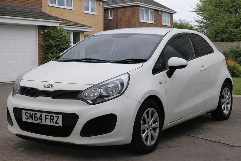 Used Kia Rio 2015 White Hatchback