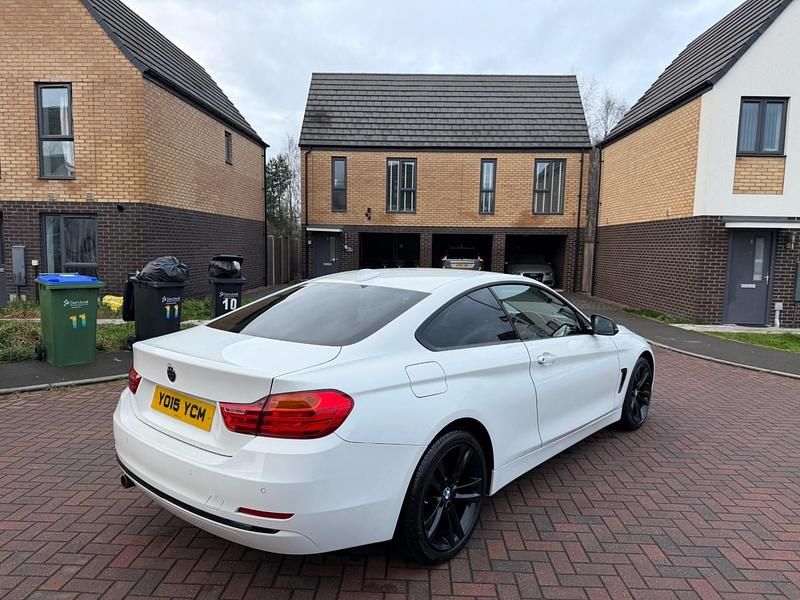 Used BMW 420 Sport Line 2015 White Coupe