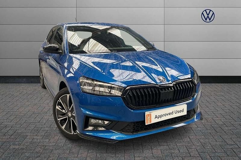 Blue Used 2022 Skoda Fabia Monte Carlo Hatchback | £15,995 (Fair price) - Image 1/4