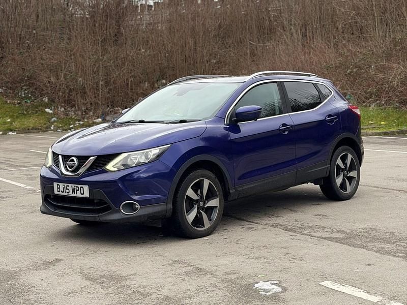 Used Nissan Qashqai N-TEC 2015 Blue SUV