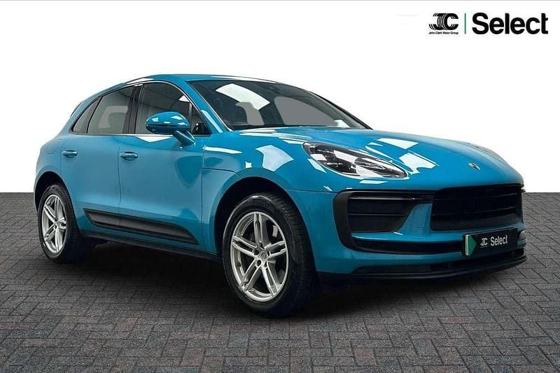 Blue Used 2021 Porsche Macan SUV | £39,000 - Image 1/4