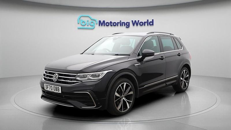 Used VW Tiguan R-line 148 HP (108 kW) 2020 Black SUV