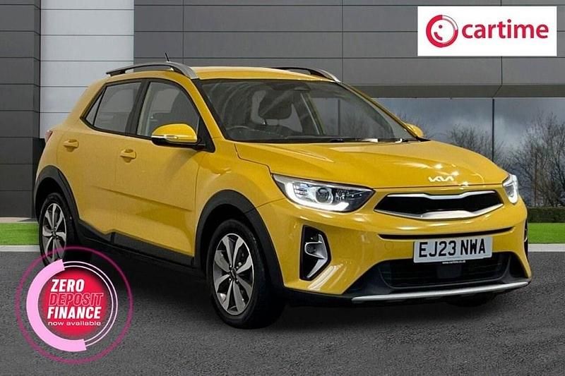 Used Kia Stonic 99 HP (72 kW) 2023 Yellow SUV