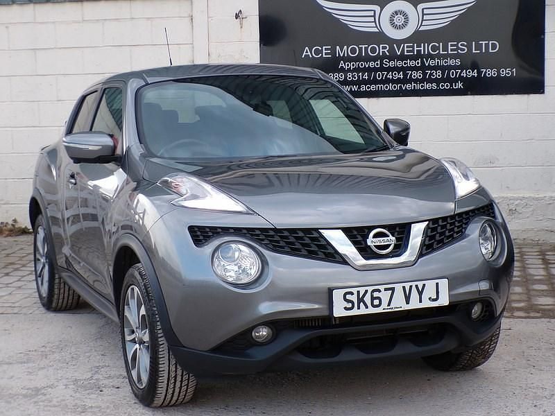 Used Nissan Juke Tekna 2017 Grey SUV
