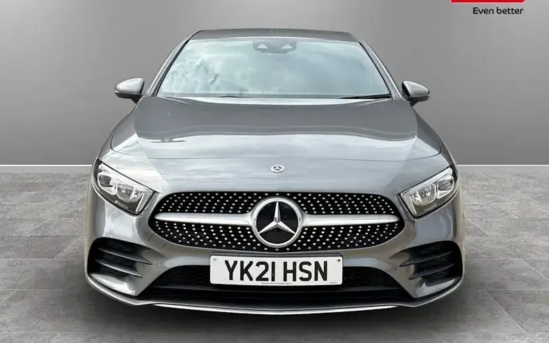 Used Mercedes A200 AMG line 150 HP (110 kW) 2021 Grey Hatchback