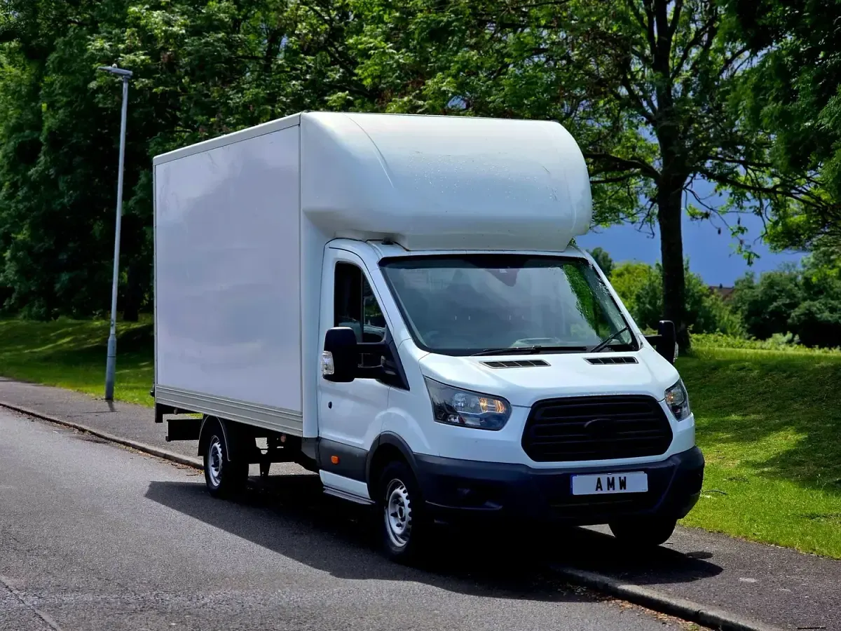 Used Ford Transit 170 HP (125 kW) 2017 White Cabriolet