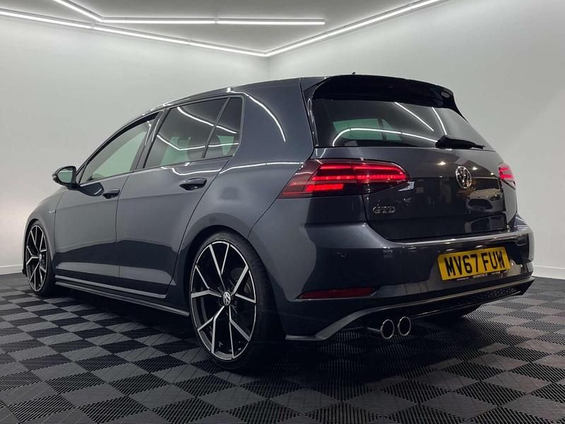 Used VW Golf VII GTD 2017 Blue Hatchback