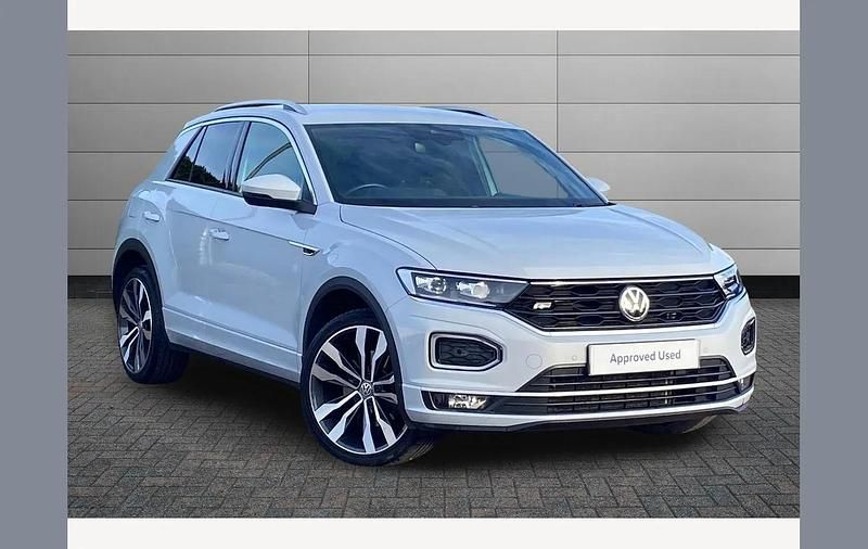 Silver Used 2020 VW T-Roc R-line SUV | £16,995 (Fair price) - Image 1/3