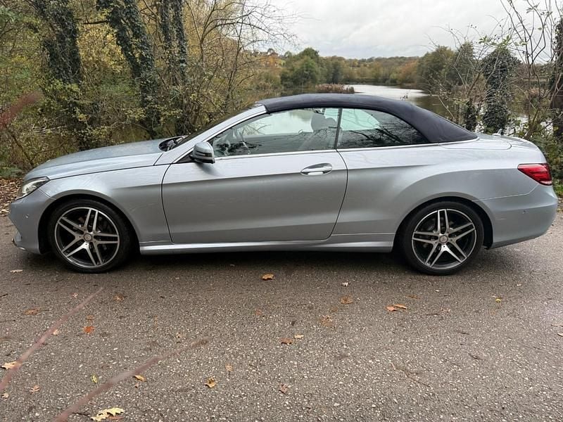 Usado Mercedes E220 AMG 2014 Prateado Cabrios