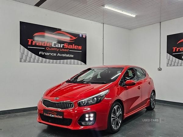 Red Used 2017 Kia Ceed 2 Hatchback | £7,950 (Expensive) - Image 1/4