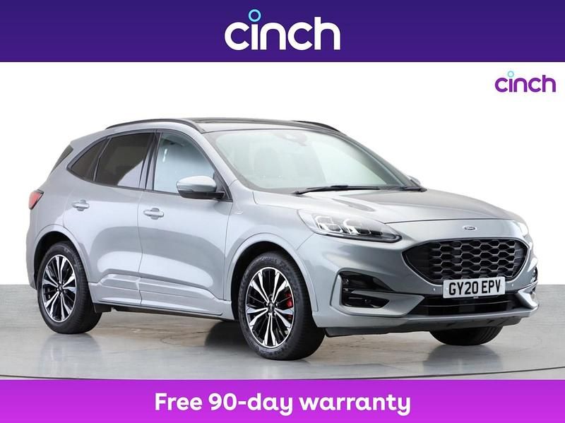 Silver Used 2020 Ford Kuga ST-Line X SUV | £16,499 (Fair price) - Image 1/3