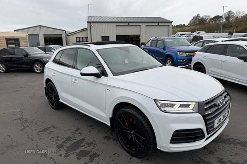 Used Audi Q5 S-Line 190 HP (139 kW) 2019 White SUV