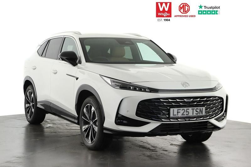 White New 2025 MG HS Trophy SUV | £25,998 (A bit pricey) - Image 1/4