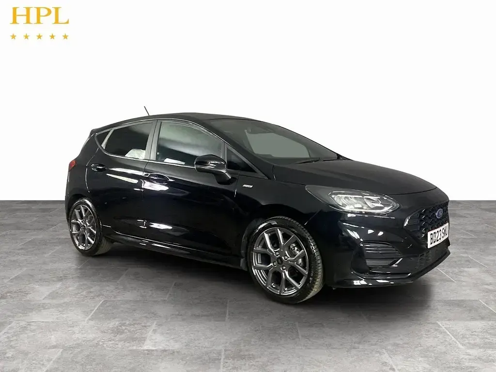 Used Ford Fiesta ST-Line 125 HP (91 kW) 2023 Black Hatchback