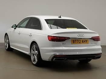 Used Audi A4 S-Line 150 HP (110 kW) 2022 White Sedan
