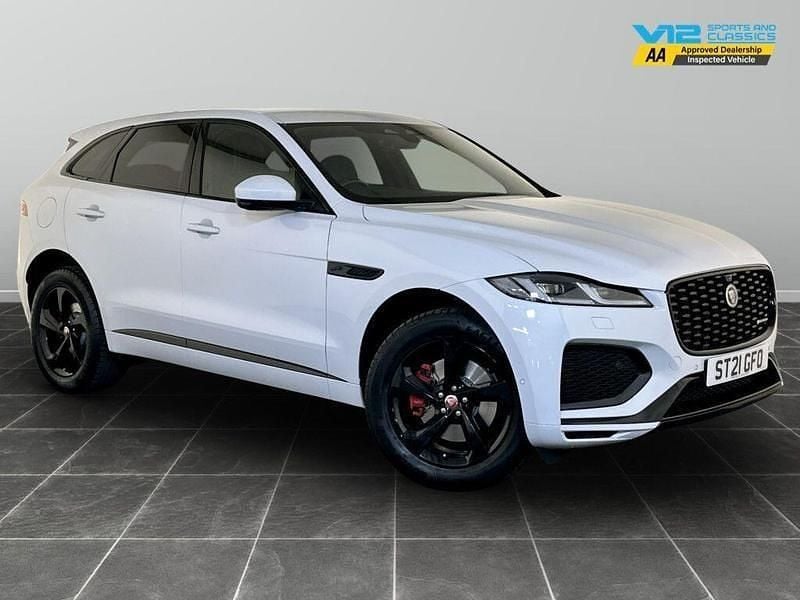 White Used 2021 Jaguar F-Pace R-Dynamic SUV | £23,995 (Super price) - Image 1/2