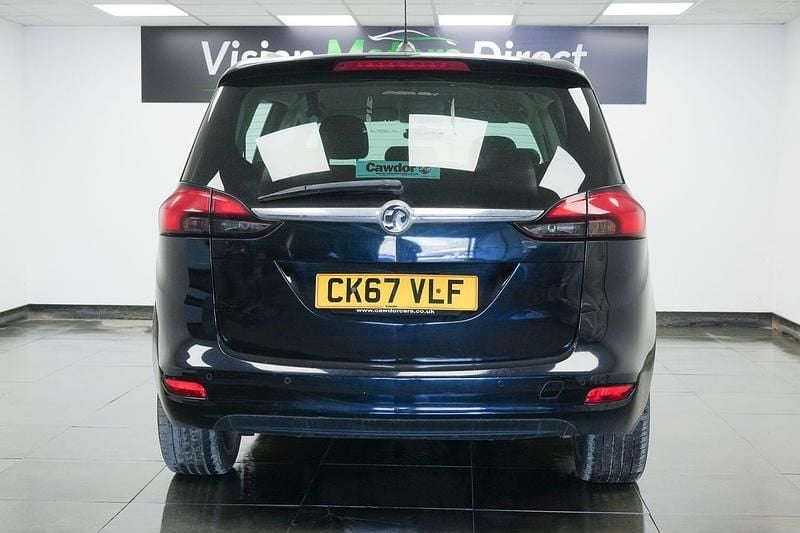 Used Vauxhall Zafira SRi 140 HP (102 kW) 2018 Blue MPV