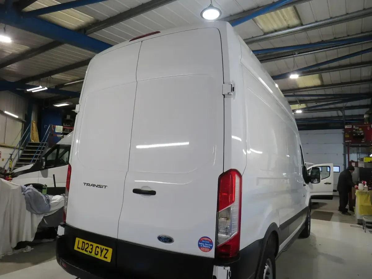 Used Ford Transit 130 HP (95 kW) 2023 White Van
