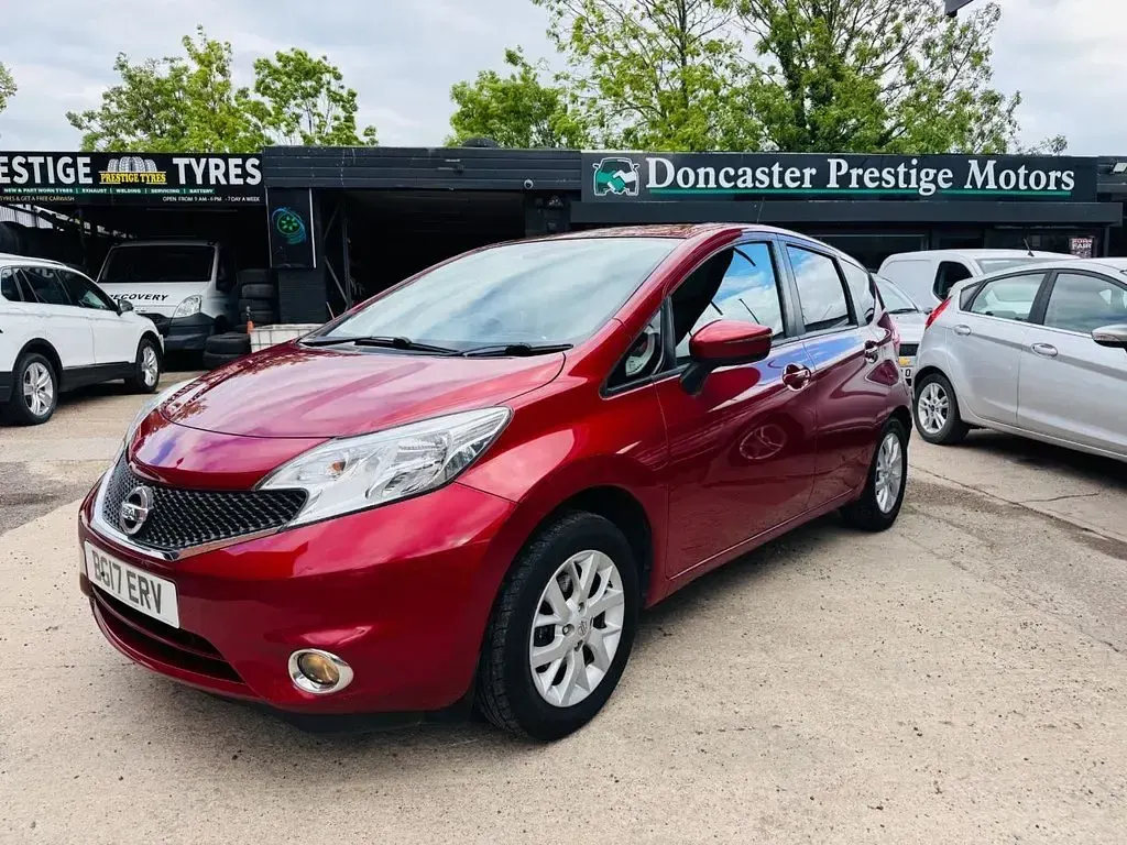 Used Nissan Note Acenta Premium 2017 Red Hatchback