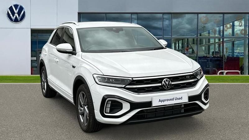 New VW T-Roc R-line 150 HP (110 kW) 2025 Pure white SUV