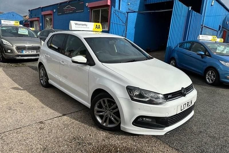 White Used 2017 VW Polo R-line Hatchback | £7,995 (Fair price) - Image 1/1