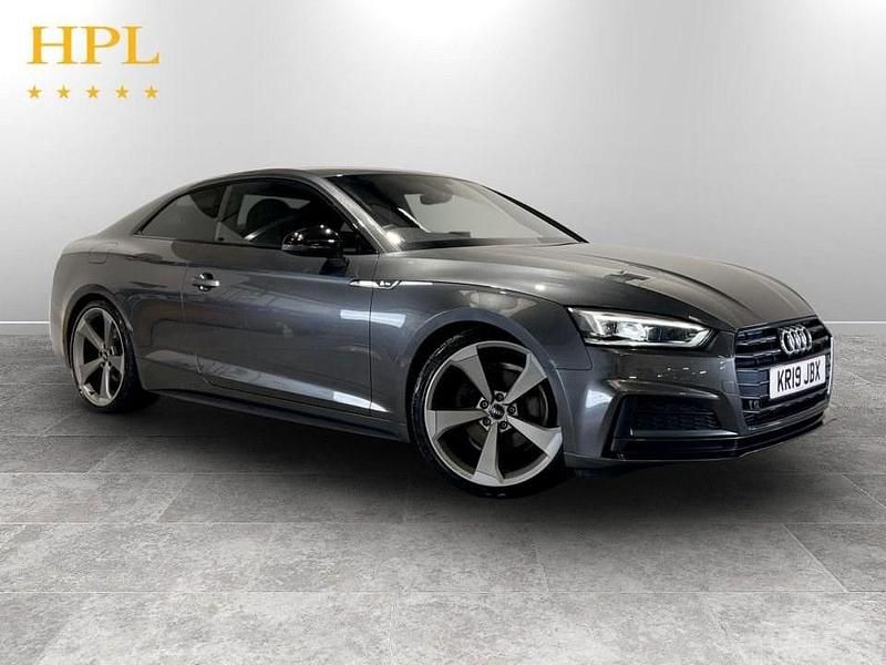 Used Audi A5 Black Edition 150 HP (110 kW) 2019 Grey Coupe