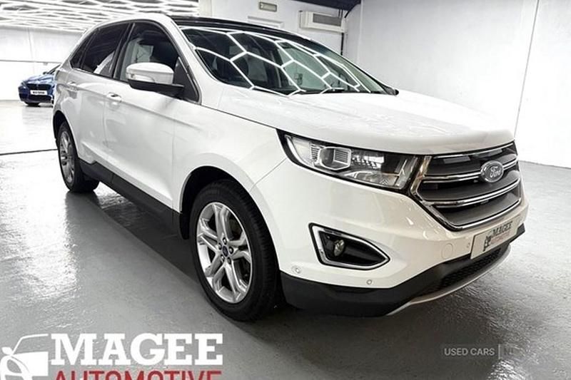 White Used 2017 Ford Edge Titanium SUV | £12,450 (Fair price) - Image 1/1