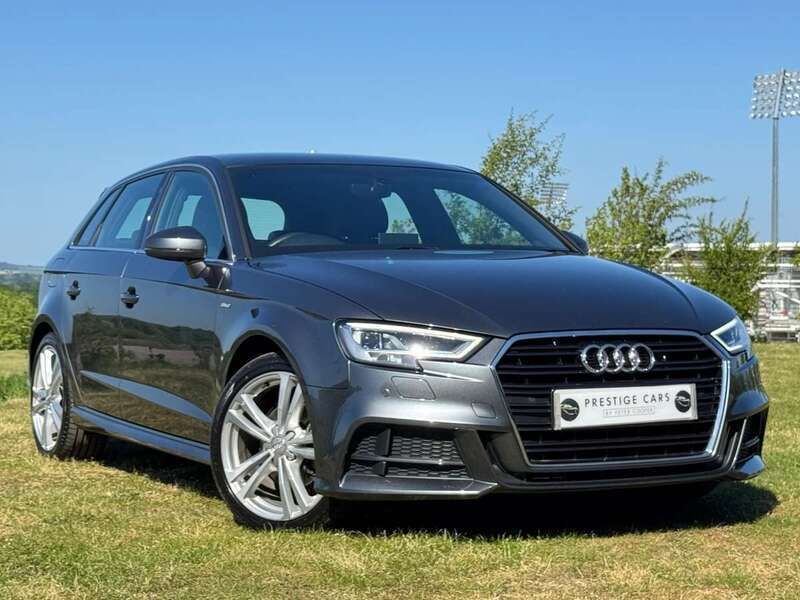 Grey Used 2019 Audi A3 S-Line Hatchback | £17,494 (Good price) - Image 1/3