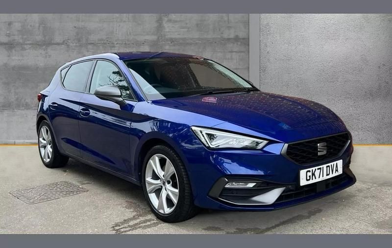 Blue Used 2021 Seat Leon FR Hatchback | £17,490 (Fair price) - Image 1/4