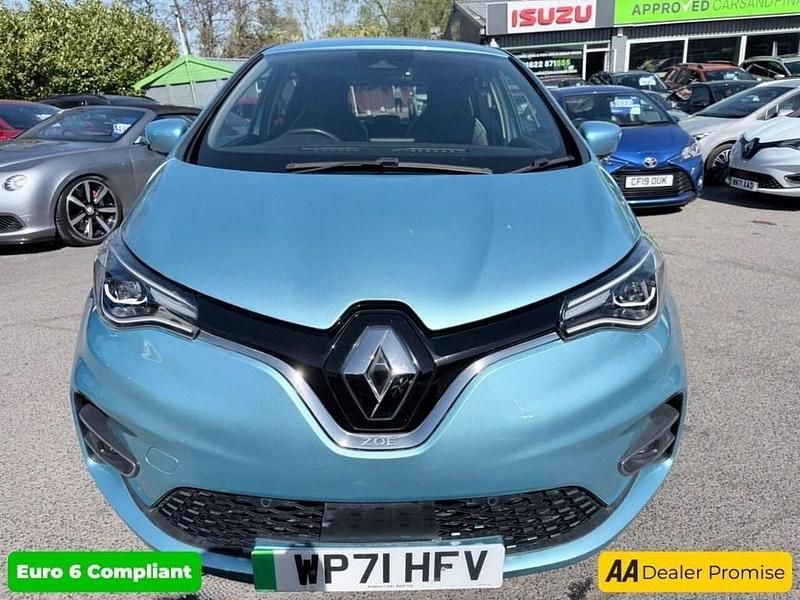 Used Renault Zoe LE 100 kW (136 HP) 2021 Blue Hatchback