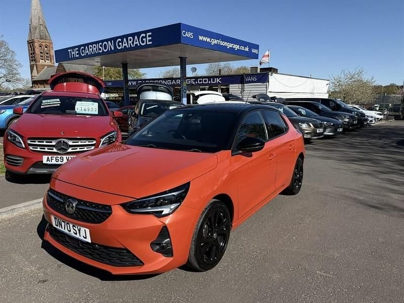 Used Vauxhall Corsa SRi 100 HP (73 kW) 2020 Orange Hatchback