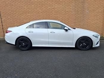 Used Mercedes CLA200 AMG line 163 HP (119 kW) 2020 White Coupe