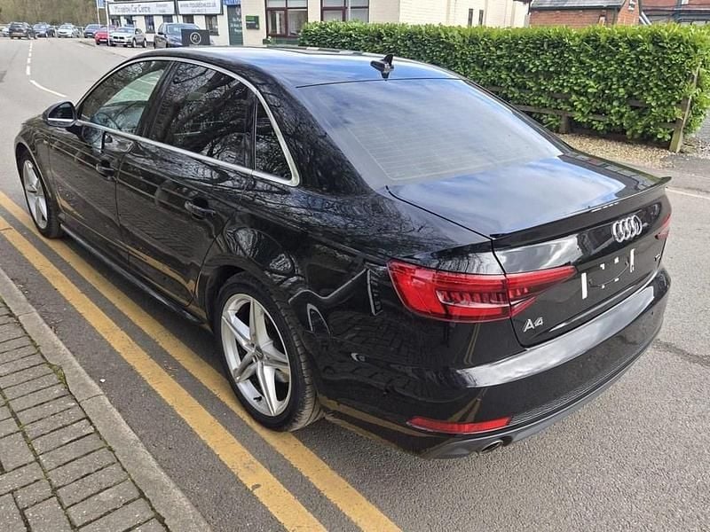 Used Audi A4 S-Line 150 HP (110 kW) 2016 Black Sedan
